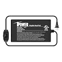 iPower 4 by 7-Inch 4 Watts Reptile Heating Mat with Temperature Controller Under Tank Warmer Terrarium Heat Pad for Reptiles and Amphibians, Black