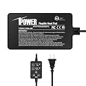 iPower 4 by 7 Inch 4W Reptile Heating Pad with Adjustable Thermostat, Under Tank Warmer Terrarium Heat Mat for Turtles/Snakes/Lizards/Frogs, and Other Reptiles