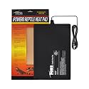 iPower 8 by 12-Inch 16W Reptile Heat Mat, Under Tank Warmer Terrarium Heat Pad for Turtles Lizards Frogs and Other Small Animals, Multi Sizes