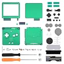 IPS Ready Upgraded eXtremeRate Chameleon Green Purple Custom Replacement Housing Shell for Gameboy Advance SP GBA SP – Compatible with Both IPS &amp; Standard LCD – Console &amp; Screen NOT Included