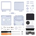 IPS Ready Upgraded eXtremeRate Glacier Blue Custom Replacement Housing Shell for Gameboy Advance SP GBA SP – Compatible with Both IPS &amp; Standard LCD – Console &amp; Screen NOT Included