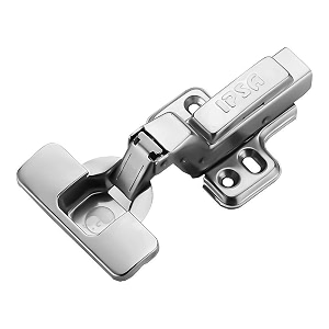 ipsa clip on auto non soft close cabinet auto cup hydraulic hinge 8 crank half overlay door thickness support 19-24 mm pack of 2 piece