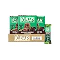 IQBAR Clean High Protein Bars, Low Sugar Snack, Chocolate Mint Chip 36ct