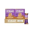 IQBAR Clean High Protein Bars, Low Sugar Snack, Almond Butter Chip 24ct