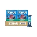 IQBAR Clean High Protein Bars, Low Sugar Snack, Wild Blueberry 24ct