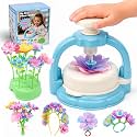 IQBOX Flower Making Kit for 4 5 6 7 8 Year Old Girls Brithday Gifts