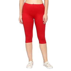 Irana Women Cotton Stretchable Capri Slim