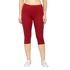 Irana Women Cotton Stretchable Capri Slim