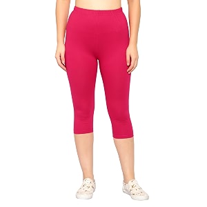 Irana Women Cotton Stretchable Capri Slim