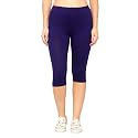 Irana Women Cotton Stretchable Capri SlimRegular