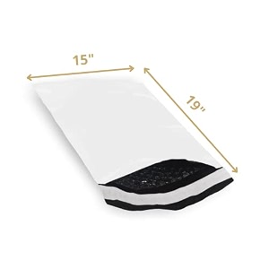 poly air bubble laminated tamper proof envelopesbagspouches for couriersgarment covers poly bagscourier envelopes lightweightmail poucheswhite1534x1934 size-2539s packs23024