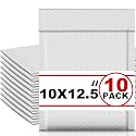 Ireer 10 Pack 10 x 13'' Extra Large Bubble Mailers Padded Envelopes, White