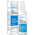 Irem Deep Cleansing Facial Toner for all skin types - Pore minimizing, Soothing & Hydrating contains Witch hazel, Aloe vera, Panthenol, Allantoin, Glycolic and more, 100m