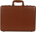 IRHA Faux Leather Briefcase Bag File bag Locking Features and inner Mesh Pocket Medium Briefcase - For Men & Women
