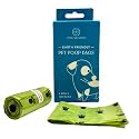 IRIDA NATURALS Biodegradable Poop Bags for Dogs &amp; Cats - 9X13.5 Inch XL (16 RollsX15 Per Roll) 240 Bags, Eco-Friendly Poop Bags for Poop Scooper, Dog Poop Collector with Leak-Proof &amp; EPI Technology