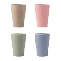 Irida Naturals Wheat Straw Cup Set, Pack of 2