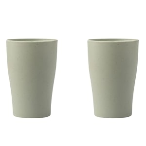 irida naturals wheat straw cup set pack of 2