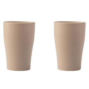 irida naturals wheat straw cup set pack of 2