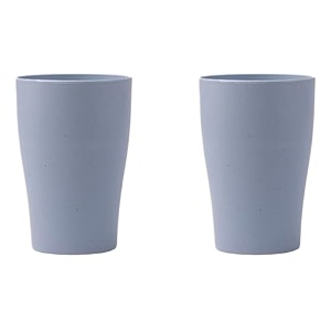 irida naturals wheat straw cup set pack of 2