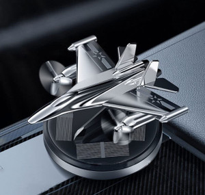 Iris Grape Fighter Aircraft Rotating Car Dashboard