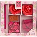 IRIS Rose Fragrance Gift Set | Floating Candles, Incense Sticks, Incense Cones, Potpourri & Incense Holder | Ideal for Home Decor & Gifting
