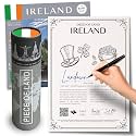 Irish Gifts for Men and Women | Real Piece of Ireland | Unusual Ireland Gifts | Blank Certificate to Write in The Name of Your Choice | Gifts of Ireland | Irish Christmas Gift