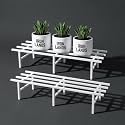 IRON LANDS Metal Pot Stand 72x22x20 Cm