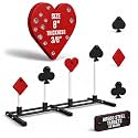 Ironfield AR500 Steel Shooting Targets with Stand, 3/8 Inch Thick