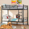 IRONIC HOUSE Twin Over Full Metal Bunk