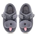 Irsoe Comfortable IndoorOutdoor Soft Bottom Fur Slippers