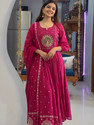 Irtada Printed Anarkali Kurta Bottom Dupatta