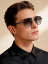 IRUS Gradient Retro Square Sunglasses 57 For