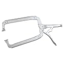 Irwin Tools 22 Original Vise Grip Locking C-Clamp with Swivel Pad Tip, 18"