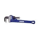 IRWIN Tools VISE-GRIP Pipe Wrench, Cast Iron, 2-Inch Jaw, 12-Inch Length (274106), Blue