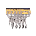 IRWIN Vise Grip 11R 11" C Clamp Locking Regular Tip Easy Release Pliers (5 PACK)