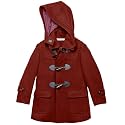 Isaac Mizrahi Boy's 2-20 Solid Wool Toggle Coat with Removable Hood - Colors