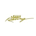ISEE 360® Bike Stickers Compatible with Bajaj Pulsar 125 Ns 200 180 150 220 Mask Stem Tank Sport Racing Decals L X H 11 X 2.3 Cms Pack of 2 (Gold)