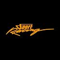 ISEE 360® Bike Stickers Compatible with Bajaj Pulsar 125 Ns 200 180 150 220 Mask Stem Tank Sport Racing Decals L X H 11 X 2.3 Cms Pack of 2 (Orange)