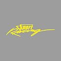 ISEE 360® Bike Stickers Compatible with Bajaj Pulsar 125 Ns 200 180 150 220 Mask Stem Tank Sport Racing Decals L X H 11 X 2.3 Cms Pack of 2 (Yellow)