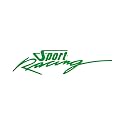 ISEE 360® Bike Stickers Compatible with Bajaj Pulsar 125 Ns 200 180 150 220 Mask Stem Tank Sport Racing Decals L X H 11 X 2.3 Cms Pack of 2 (Green)