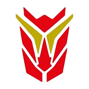 isee 360 die cut bike mudguard stylish strip sticker suitable all model bikes exterior decoration l x h 6 x 8 cm redgold