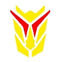 ISEE 360® Die Cut Bike Mudguard Stylish Strip Sticker Suitable All Model Bikes Exterior Decoration L X H 6 X 8 cm (Yellow,Red)