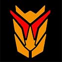 ISEE 360® Die Cut Bike Mudguard Stylish Strip Sticker Suitable All Model Bikes Exterior Decoration L X H 6 X 8 cm (Orange,Red)
