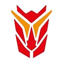 ISEE 360® Die Cut Bike Mudguard Stylish Strip Sticker Suitable All Model Bikes Exterior Decoration L X H 6 X 8 cm (Red,Orange)