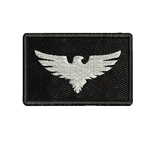 isee 360 eagle embroidery sweable applique patches for riders jackets bags clothes any dress etc l x h 2 x 3 inch white