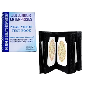 ishihara test chart book 38 plates with near vision test book multicolor combo comprehensive color vision test for adults and professionals ishihara color deficiency