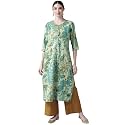 ishin Women39s Pure Cotton Off White Embroidered