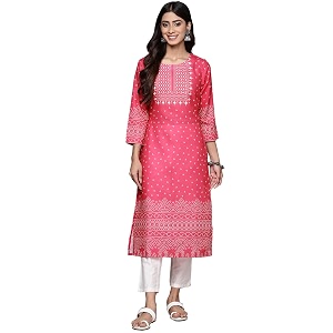 ishin Womens Silk Ethnic Motifs Black Straight