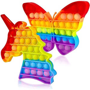 pop it fidget toys 2 pc butterflyunicorn