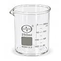 ISKO® Borosilicate Glass Beaker set of 4 pieces 250 ml